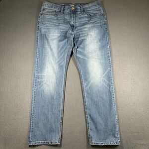 Goodfellow & Co Jeans Mens 38x30 Blue Athletic Fit Straight Denim Medium Wash